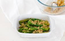 Asparagi gratinati alle mandorle e GranMix Ferrari