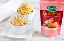 Cacio e pepe monoporzione al GranMix al Pecorino Ferrari