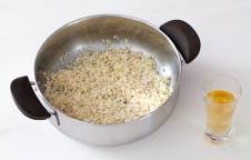 Risotto al whisky torbato, liquerizia e GranMix Classico Ferrari