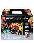 Tris stagionatura Grana Padano e Fiordifrutta Rigoni Asiago
