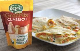 Crêpes alle verdure con crema di GranMix Classico