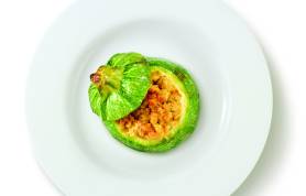 Zucchine ripiene alla vegetariana