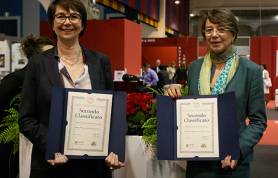 Cibus 2016: la premiazione delle sorelle Ferrari al concorso Alma Caseus