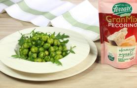Gnocchi di pane e pecorino con pesto di rucola