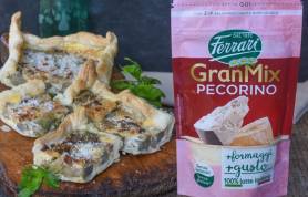 Sfogliatine ai carciofi e GranMix al Pecorino