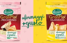 Dall’unione sapiente del meglio della tradizione casearia, il gusto inimitabile di GranMix!
