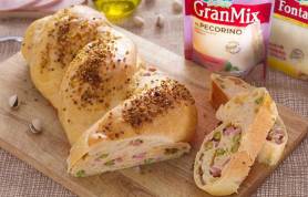 Pane intrecciato ripieno