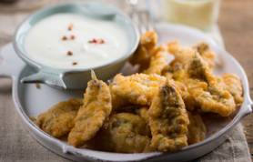 Acciughine fritte con pastella di uova
