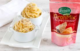 Cacio e pepe monoporzione al GranMix al Pecorino Ferrari
