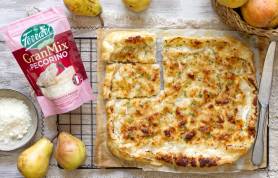 Sfoglia salata alle pere e GranMix al Pecorino