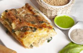 Lasagne alle erbette e GranMix ai Porcini