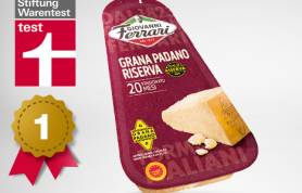 Il grana padano riserva giovanni ferrari è risultato il migliore sul mercato tedesco