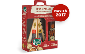 A Natale Ferrari vi sorprende con la nuova confezione con Grana Padano e birra
