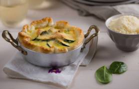 Pie di zucchini e spinaci