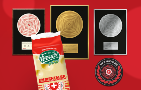 Medaglia d'oro e d'argento per l'Emmentaler Ferrari