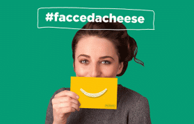Condividi le tue #faccedacheese