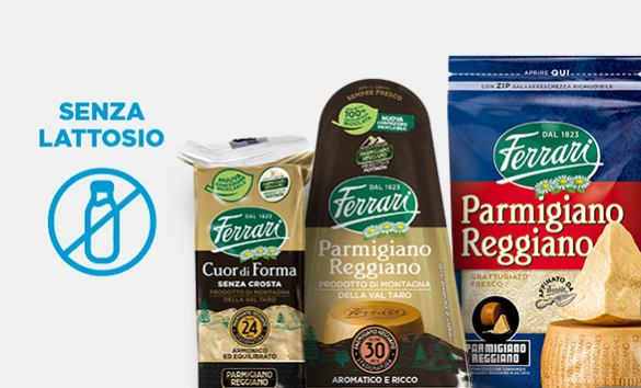 Nel Parmigiano c'è lattosio?