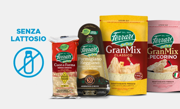 Formaggi senza Lattosio