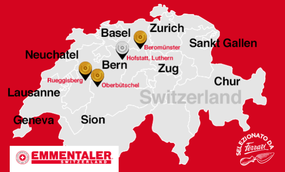 3 ori e 1 argento all'Emmentaler DOP Ferrari