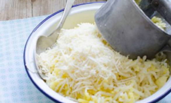 Panzerottini di ceci con patate