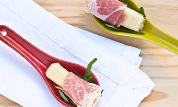 Grissini di GranSfoglia e Prosciutto crudo