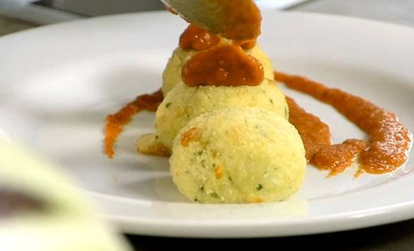 Polpette di riso al sugo