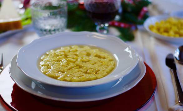 Zuppa imperiale allo zenzero