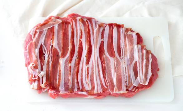Arrosto di vitello al radicchio e GranMix Classico Ferrari
