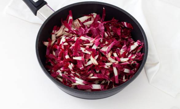 Arrosto di vitello al radicchio e GranMix Classico Ferrari