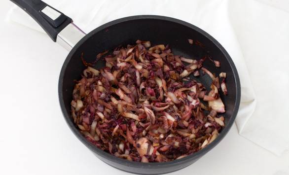 Arrosto di vitello al radicchio e GranMix Classico Ferrari