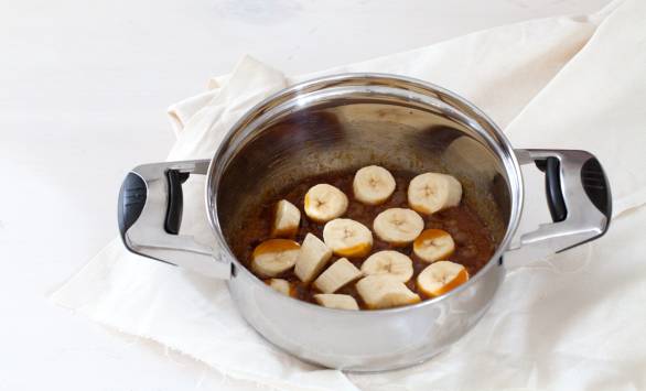 Banane caramellate