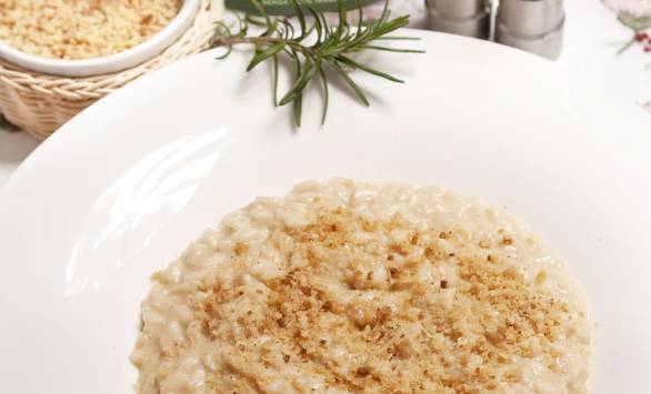 Risotto mantecato con GranMix ai Porcini