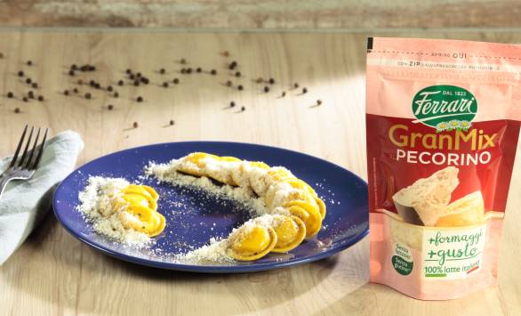Tortelli cacio e pepe
