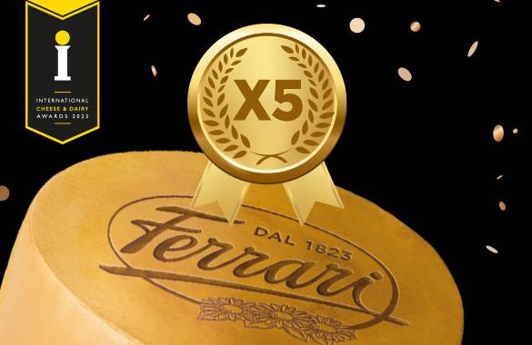 Ferrari vince all’International Cheese and Dairy Award 2025
