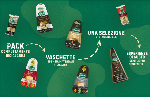 nuovi pack 100% riciclabili