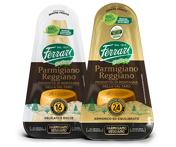 Parmigiano Reggiano Prodotto di montagna 16/24 mesi Spicchi