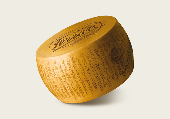 Parmigiano Reggiano Prodotto di Montagna Cuor di Forma Progetto Qualità 18 mesi