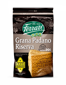 Formaggio Grattugiato: Grana Padano Riserva